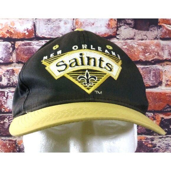 VTG New Orleans Saints Snapback Hat Ball Cap Youngan NFL Team Korea - Picture 1 of 7